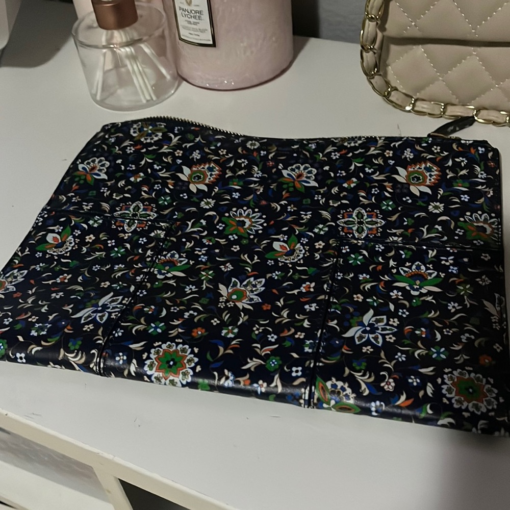 Tory Burch T Block Clutch
